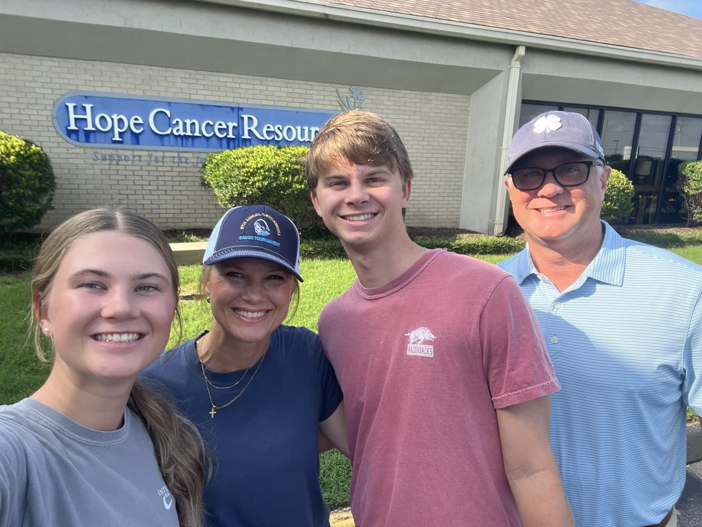 Integrity Insurance team donating to Hope Cancer Resources